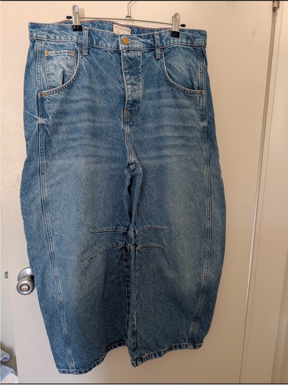 We The Free Good Luck Barrel Jean Ultra Light Beam 31s